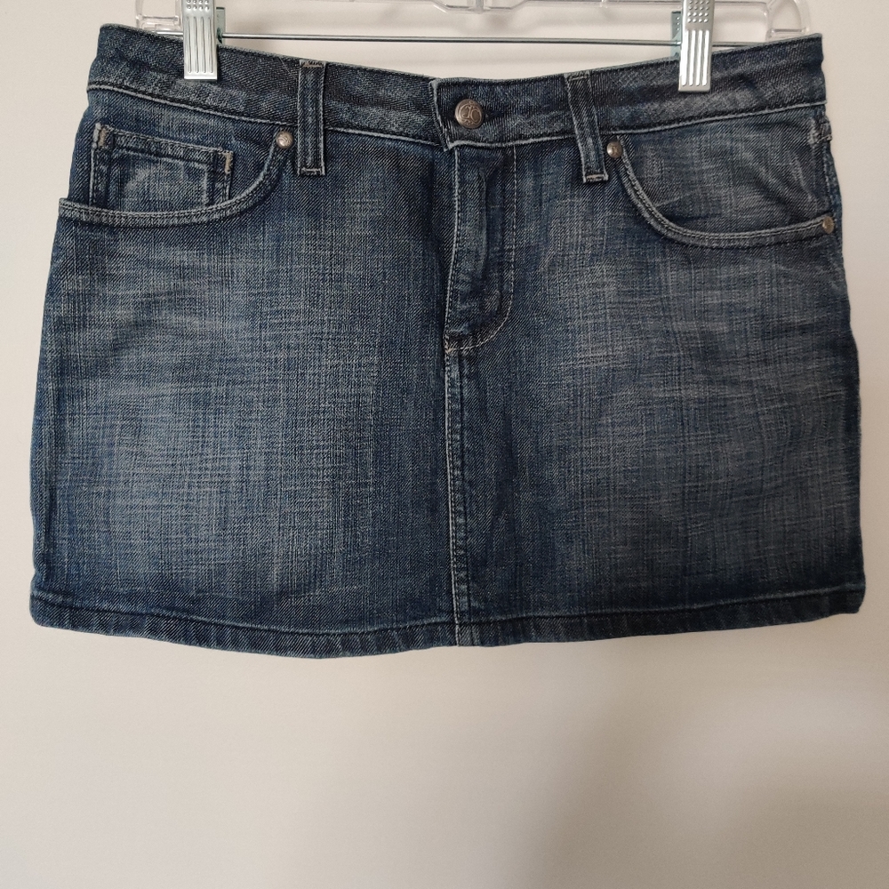 Juicy Couture denim skirt